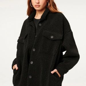 Good American SHERPA SHACKET